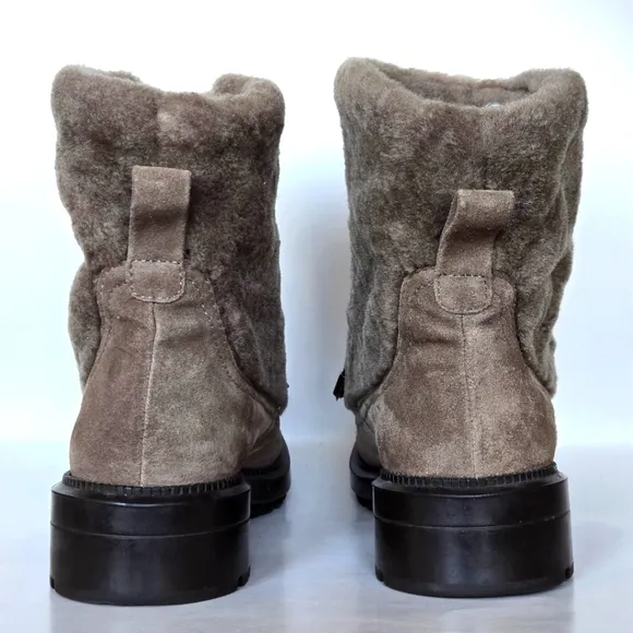Aquatalia Lorena shearling luxury boots Size 9.5