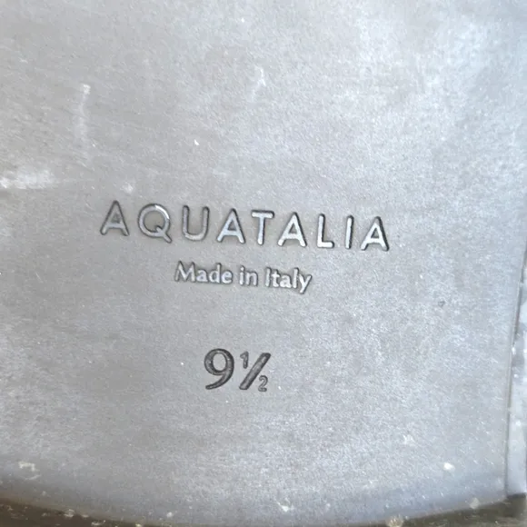Aquatalia Lorena shearling luxury boots Size 9.5
