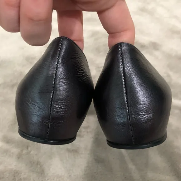 Aquatalia Monica Pewter Flats