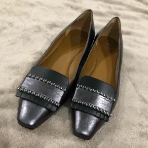 Aquatalia Monica Pewter Flats