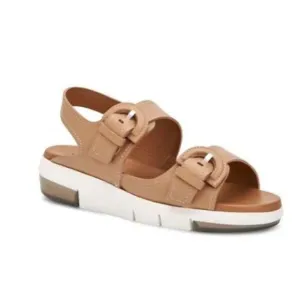 Aquatalia Sydni Dual Buckle Water Resistant Sporty Slingback Sandals NWOB Size