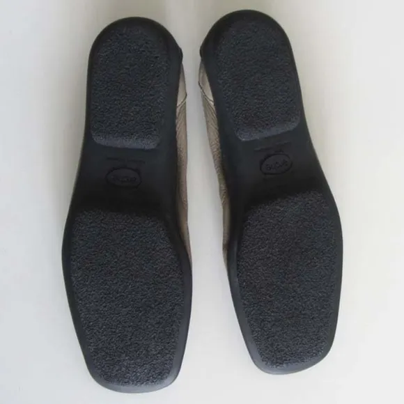 ARCHE soft leather square toe ballerina flats 6.5
