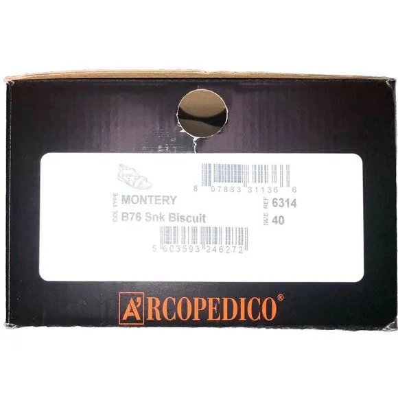 Arcopedico Monterey Sandals US 9 40 Made in Portugal Snake Biscuit NEW‎