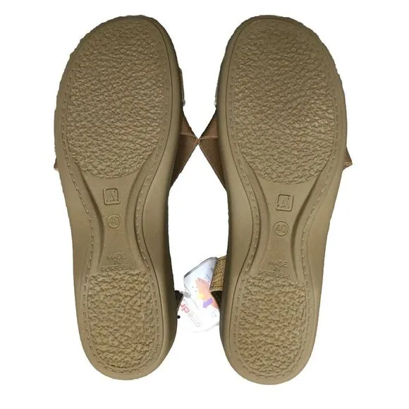 Arcopedico Monterey Sandals US 9 40 Made in Portugal Snake Biscuit NEW‎