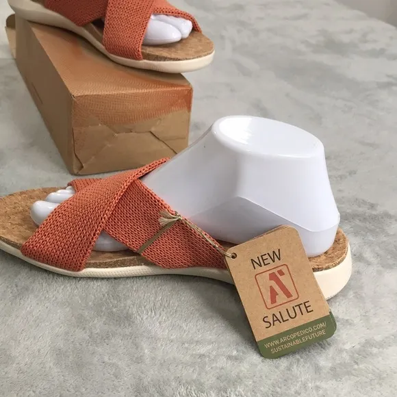 Arcopedico Pantanal Brick Women’s Slip-On Sandals