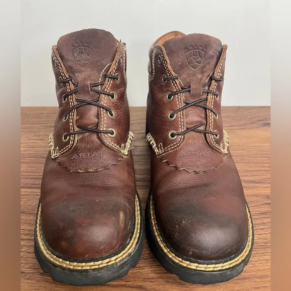 ARIAT Canyon Women’s size 7B Leather Lace Up Riding Work Boots Outdoors Hiking