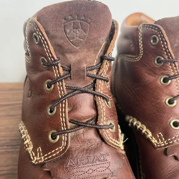 ARIAT Canyon Women’s size 7B Leather Lace Up Riding Work Boots Outdoors Hiking