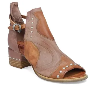 A.S.98 Maudie Patchwork Leather Sandals Size 37  Read Description!