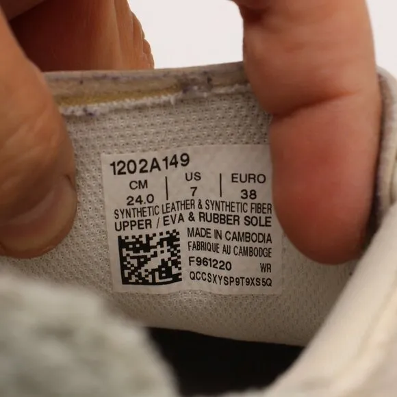 Asics Japan S Rin Cream Women's Size US 7 Sneakers Casual Lace Up 1202A149