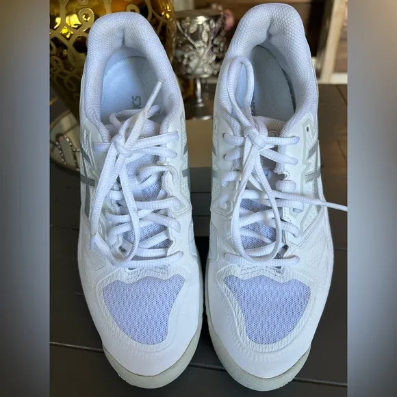 Asics White Sneakers Size 8
