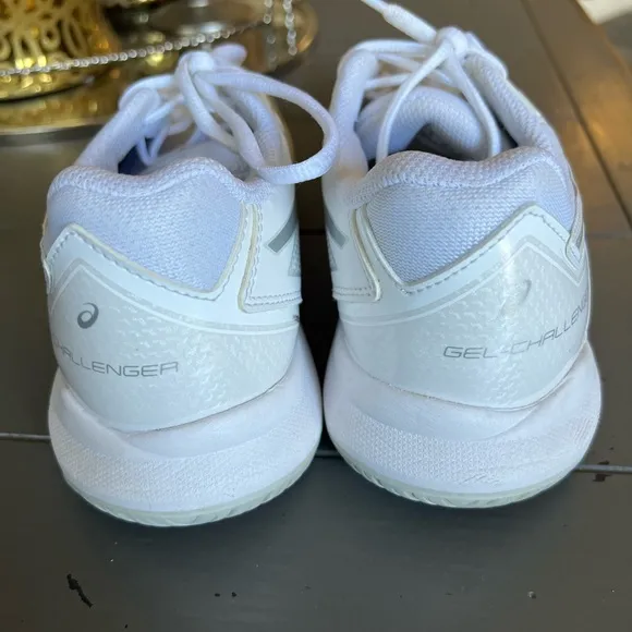 Asics White Sneakers Size 8
