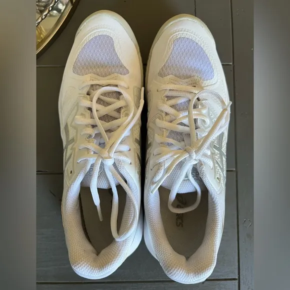 Asics White Sneakers Size 8