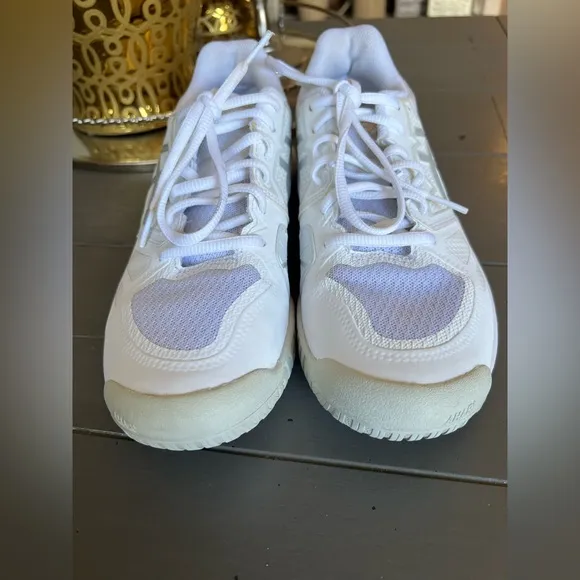 Asics White Sneakers Size 8