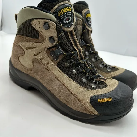 Asolo FSN 85 Mens 7.5 Hiking Boots Shoes Ankle Trekking Mountaineer Waterproof