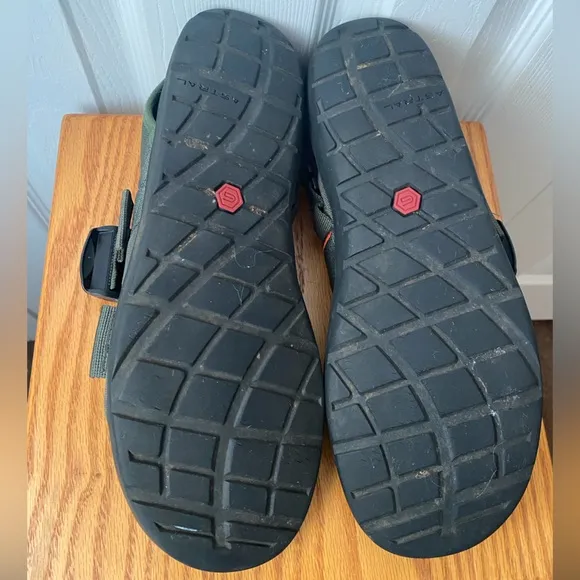 Astral Dark Green PDF Water Hiking Sandals SZ 12