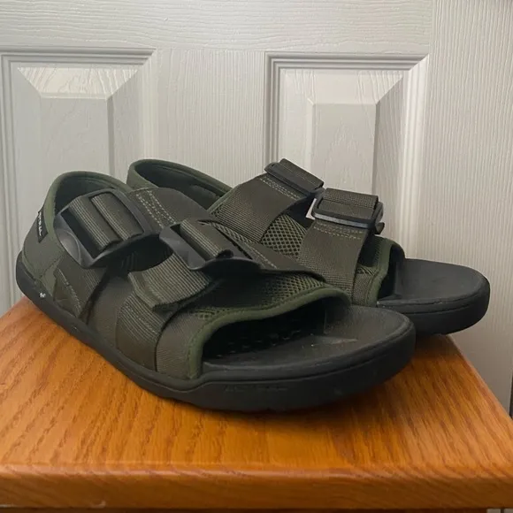 Astral Dark Green PDF Water Hiking Sandals SZ 12