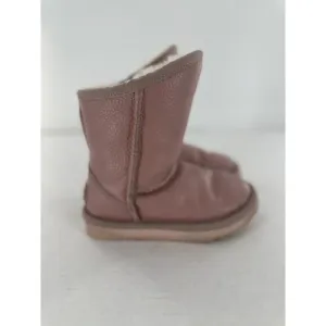 Australia Luxe Collective Girls Boots Size 10 US Pink Leather Shearling Cosy
