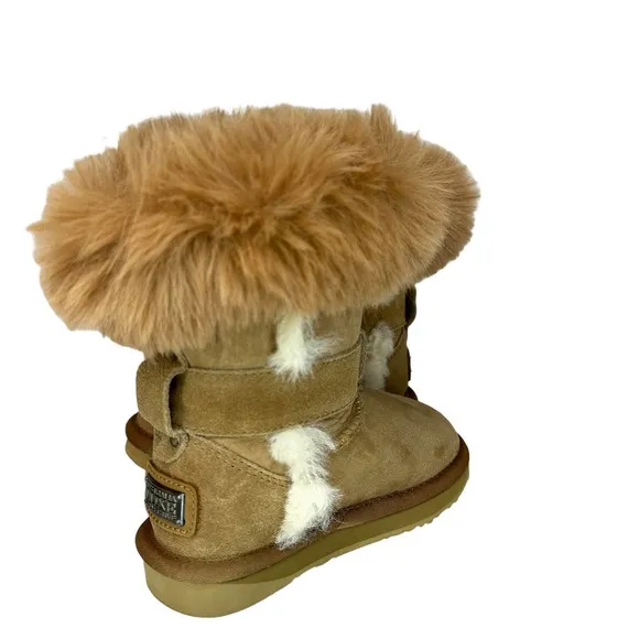 Australia Luxe Collective Girls NEW Shearling Boots Kids Size 10 MSRP $190
