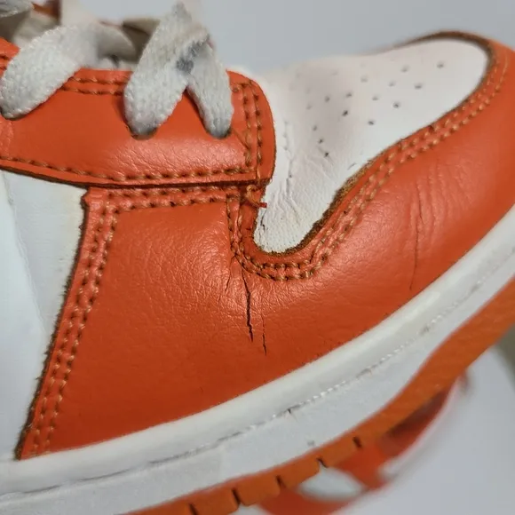 B18 NIKE DUNK LOW SP SYRACUSE CU1726-101 Size 7 US