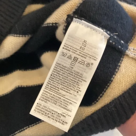 Banana Republic SET Square Neck Sweater Tank   Relaxed Cashmere Cardigan Striped