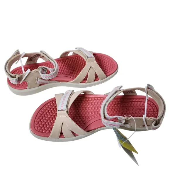 BARETRAPS Wolfe Sandals Comfort Support Sporty Slip On Grip Soles NIB Size 8 M