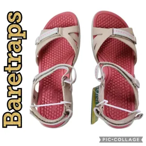 BARETRAPS Wolfe Sandals Comfort Support Sporty Slip On Grip Soles NIB Size 8 M