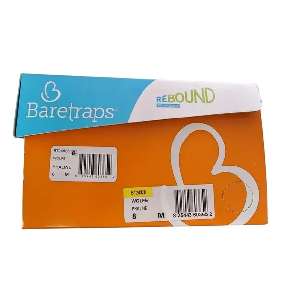 BARETRAPS Wolfe Sandals Comfort Support Sporty Slip On Grip Soles NIB Size 8 M