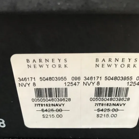 Barneys New York NWT Boots Faux Shearling Navy Suede.