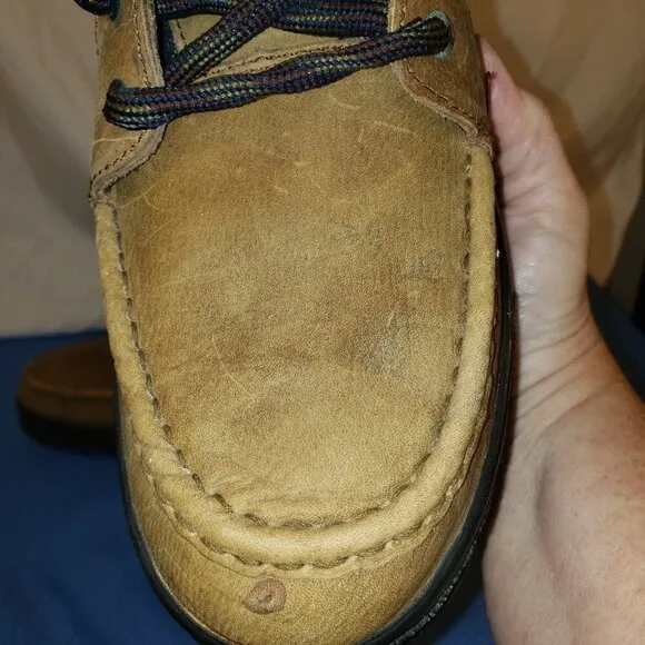 BASS Men's Lace-up Hiking Boots, Size 10.5, Brown