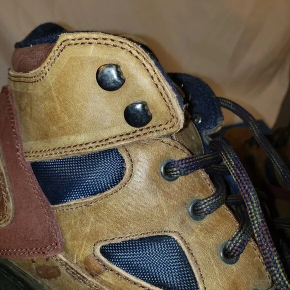 BASS Men's Lace-up Hiking Boots, Size 10.5, Brown