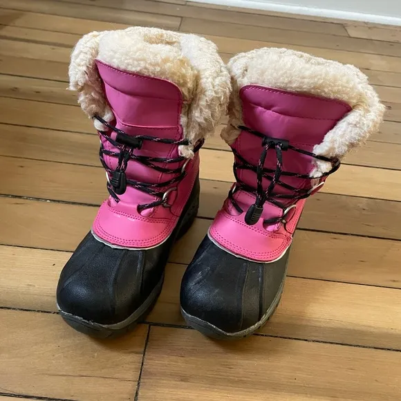 Bearpaw Kelly Pink Shearling slimed Snow Boots