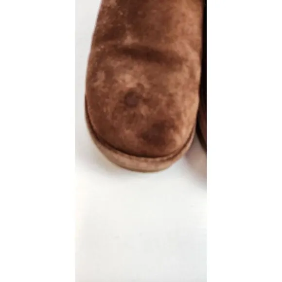 Bearpaw Women's Size 8 Tall Chestnut Shearling Boots