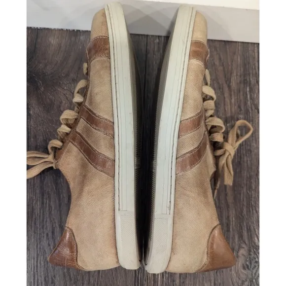 Bed Stu Lighthouse Tan Leather Retro Sneakers Size 11.5