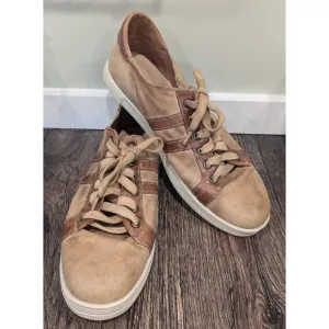 Bed Stu Lighthouse Tan Leather Retro Sneakers Size 11.5