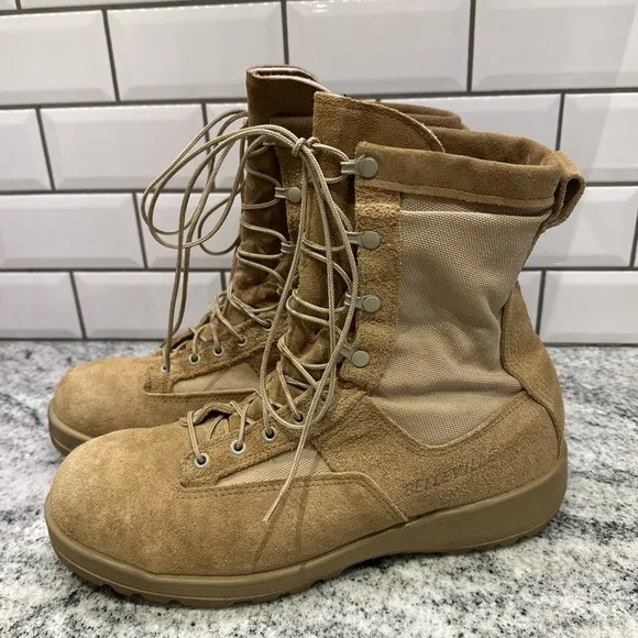 Belleville Desert 795V Combat Boots Men 11.5R Lace Up Hiking Military Waterproof