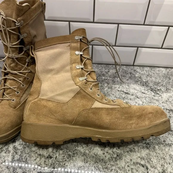 Belleville Desert 795V Combat Boots Men 11.5R Lace Up Hiking Military Waterproof