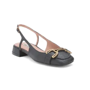 BIBI LOU Black Slingback Flats