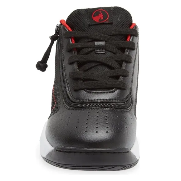 BILLY • Black Sport Hoop Sneakers