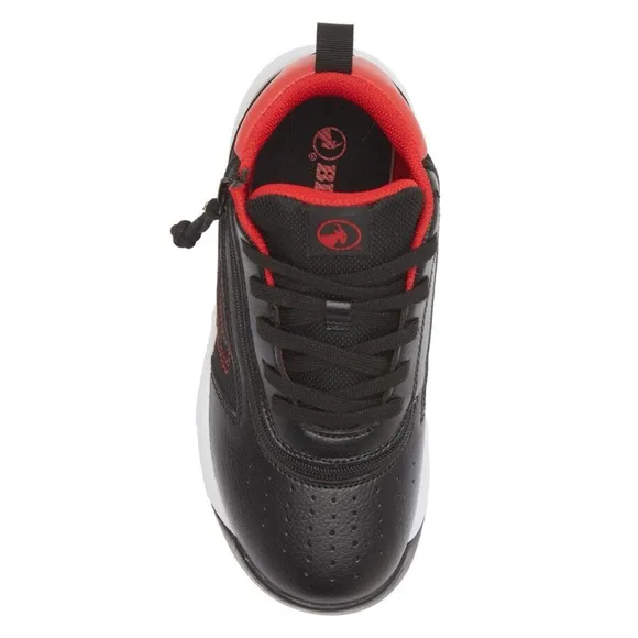 BILLY • Black Sport Hoop Sneakers