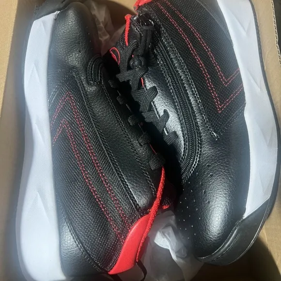 BILLY • Black Sport Hoop Sneakers