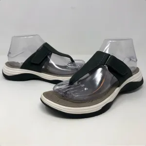 BIONICA Niklas Lightweight Flexible Waterproof Black Leather Casual Sandals