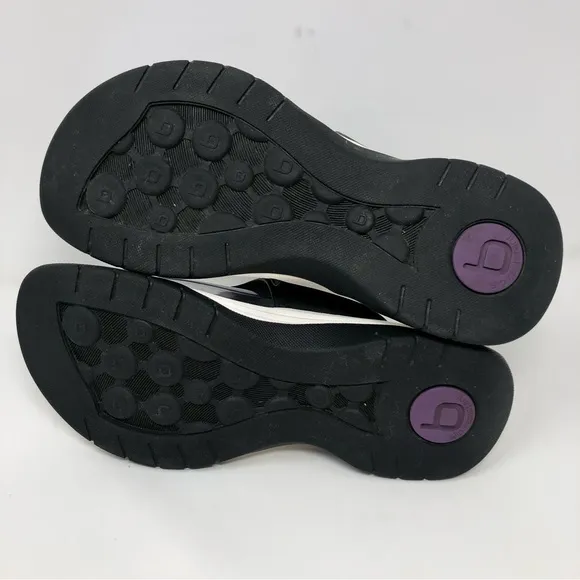 BIONICA Niklas Lightweight Flexible Waterproof Black Leather Casual Sandals