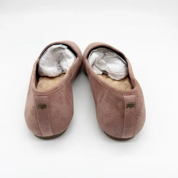 Birdies Vesper Rosewater Pink Suede Loafers Size 6.5
