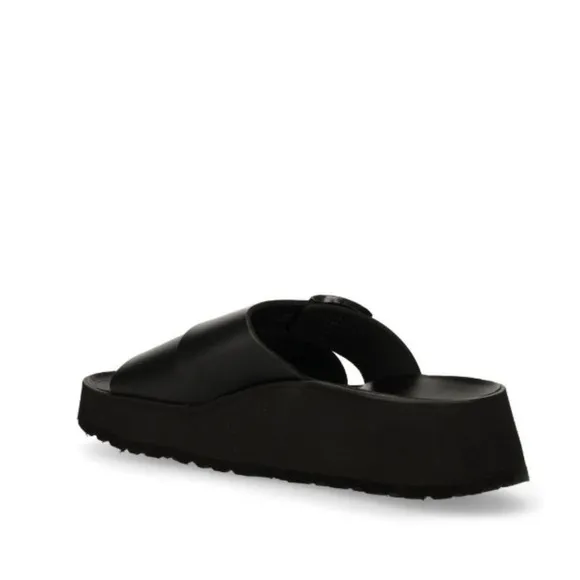 BIRKENSTOCK Almina /womenLeather - Black  size 41US  10-10.5 gently used