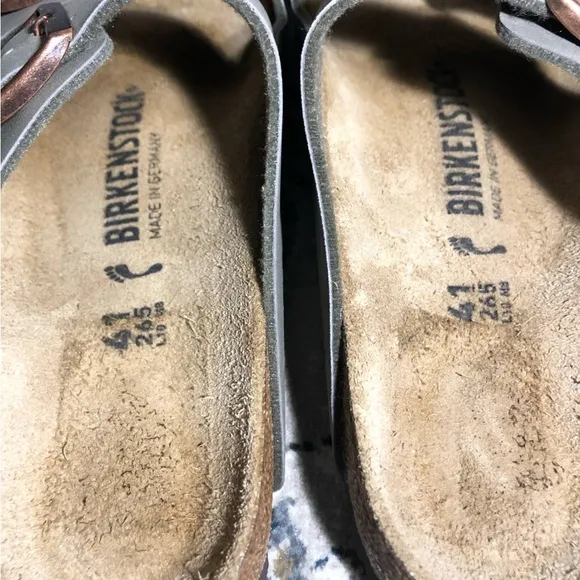 Birkenstock Arizona Birkibuc Stone Women’s Sandals