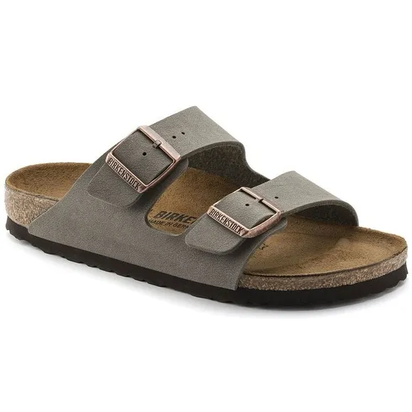 Birkenstock Arizona Birkibuc Stone Women’s Sandals