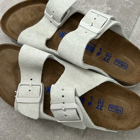 Birkenstock Arizona Canvas Slide Sandals