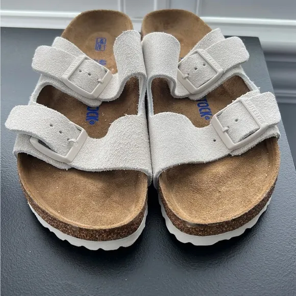 Birkenstock Arizona Canvas Slide Sandals