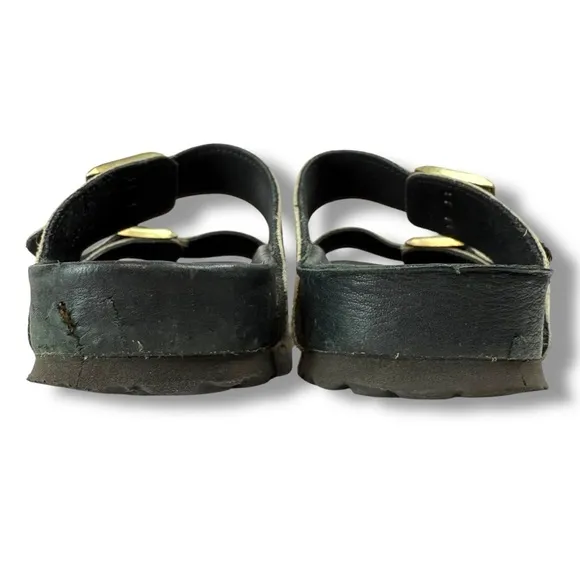 Birkenstock Arizona Leopard Print Double Buckle Strap Sandals,EU 38 (US 7 / 7.5)