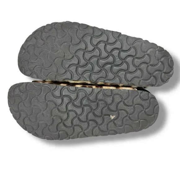 Birkenstock Arizona Leopard Print Double Buckle Strap Sandals,EU 38 (US 7 / 7.5)
